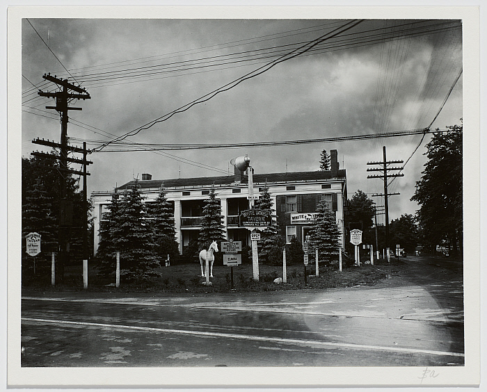 Untitled [White Horse Tavern, East Avon, NY]