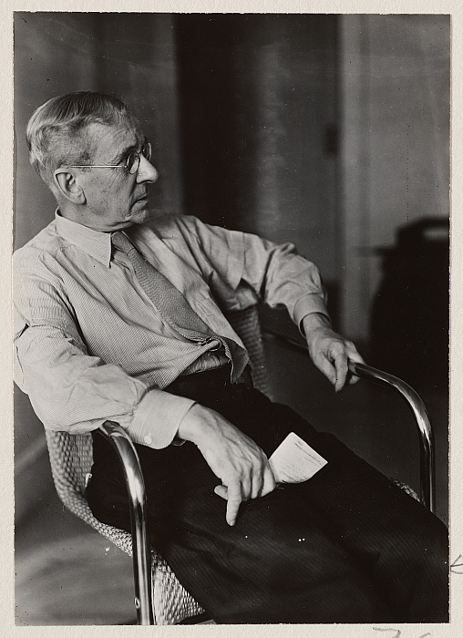 Portrait of Lewis Hine