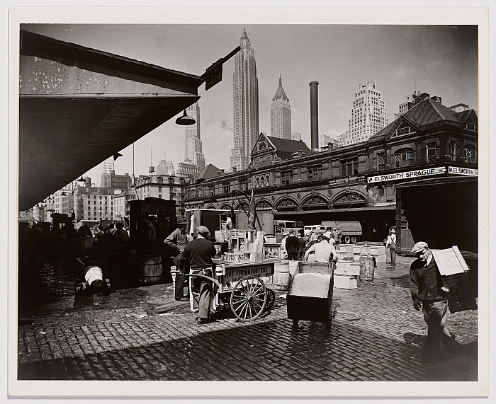 Untitled [Fulton Fish Market, New York]