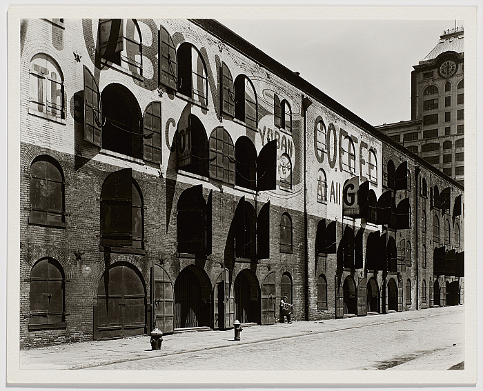 Warehouse, Water and Dock Streets, New York
