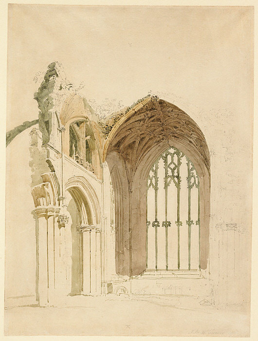 Melrose Abbey: The East Window