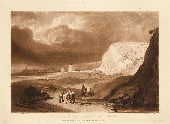Martello Towers near Bexhill, Sussex
