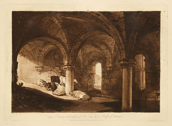 Crypt of Kirkstall Abbey