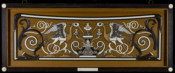 Sample panel for the Marquand Music Room