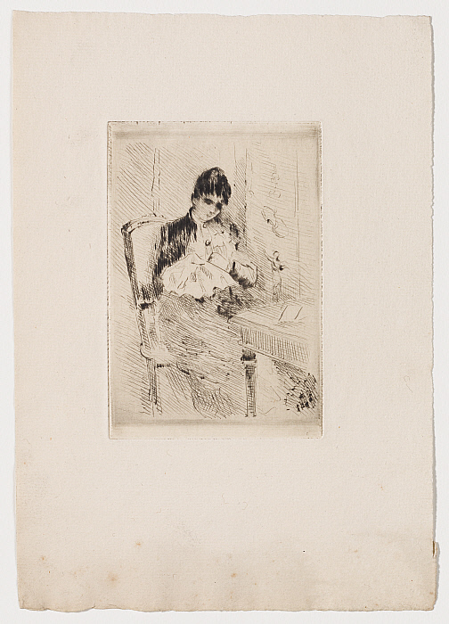 The Embroideress (La Brodeuse)