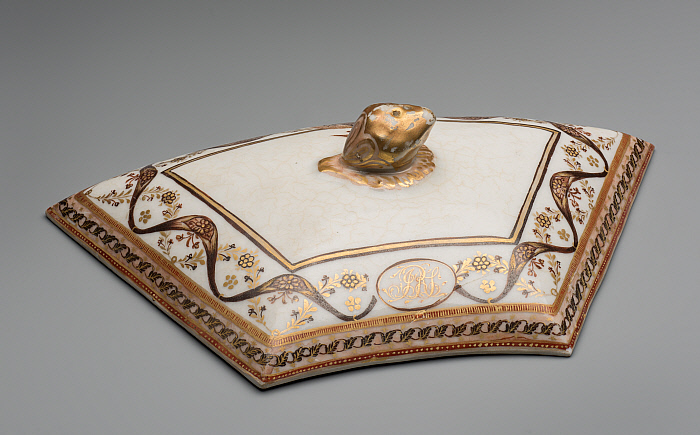 Sweet Meat Dish Lid from the George Washington Memorial Service