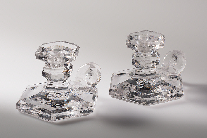 Pair of Toy Chambersticks Slider Image 1