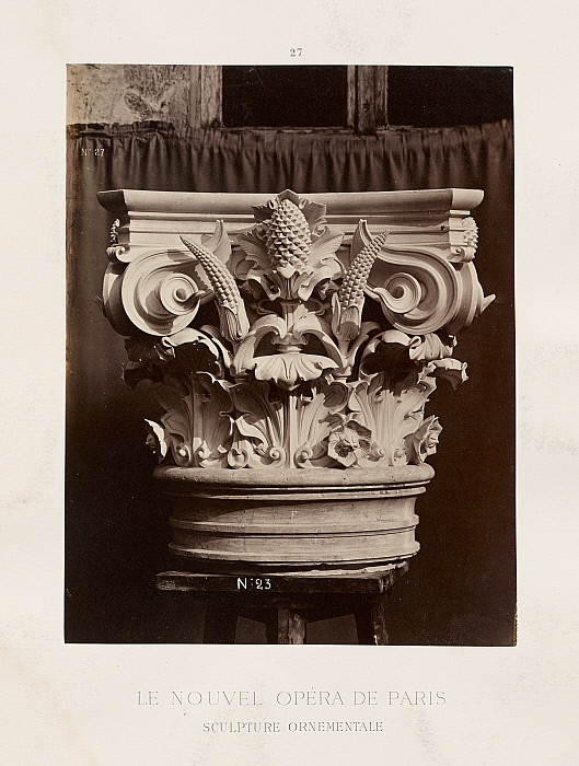 The New Paris Opera, Ornamental Sculpture