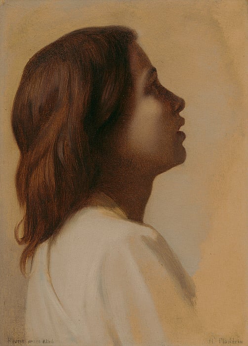Study of an Infant, Head of an Angel