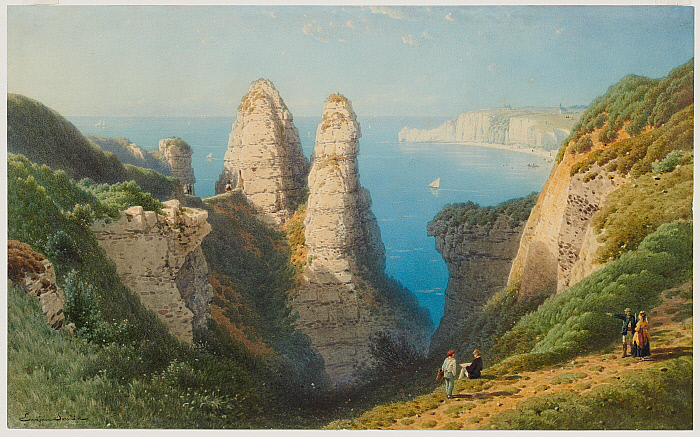 View of Étretat