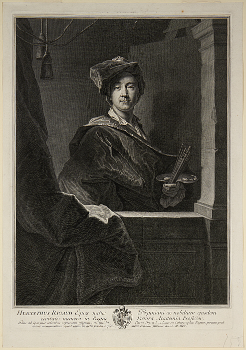 Portrait of Hyacianthe Rigaud