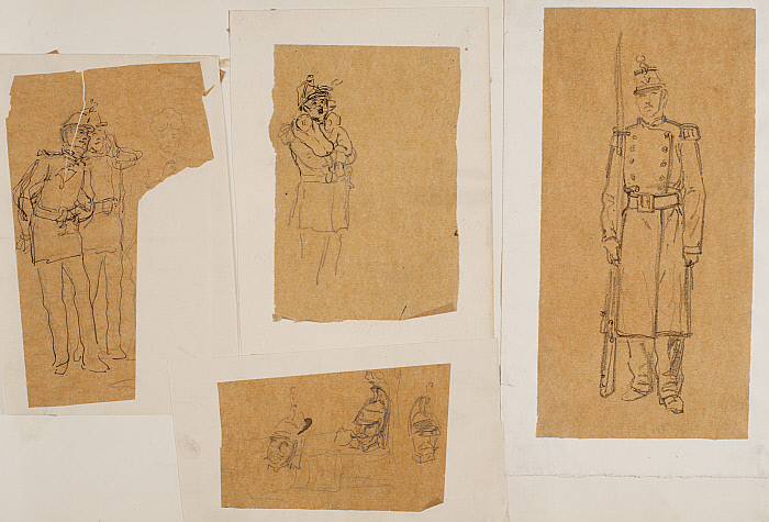 Drawings, Studies, and Sketches by Rambert (Dessins, Études & Croquis par Rambert) Slider Image 16