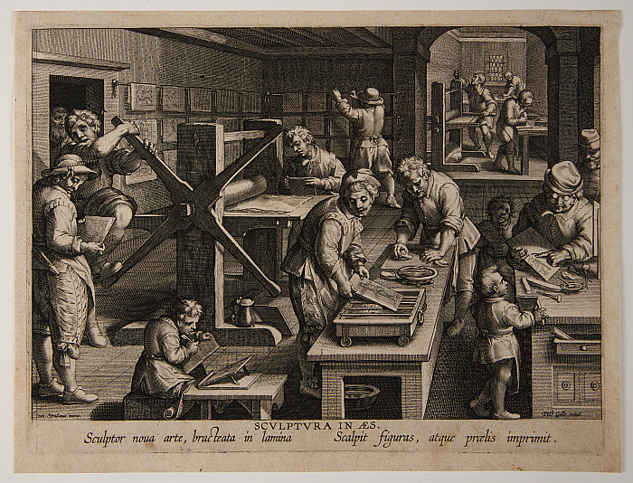 The Invention of Copper Engraving (Sculptura in æs)