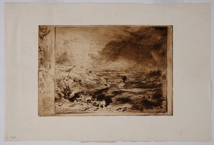 The Storm, after Constable (L’orage)