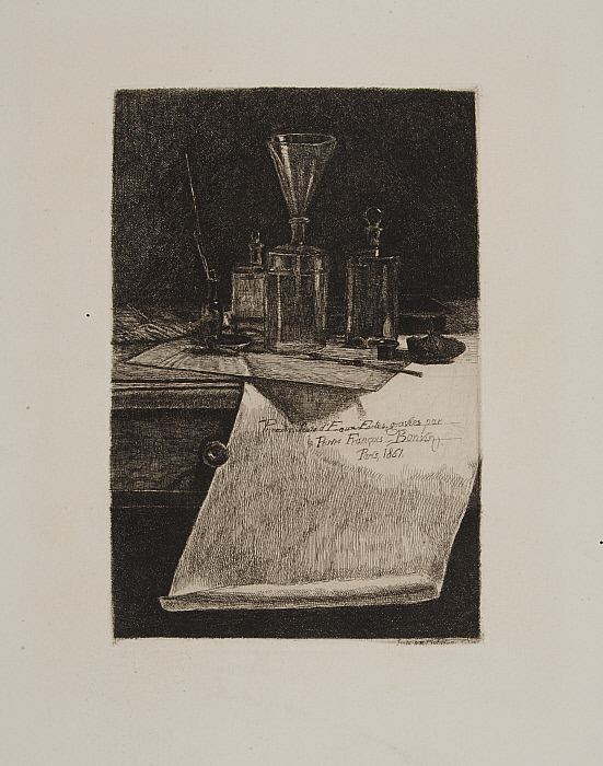 Frontispiece, Etching Instruments (Frontispice, Instruments de l’Eau-Forte) Slider Image 1