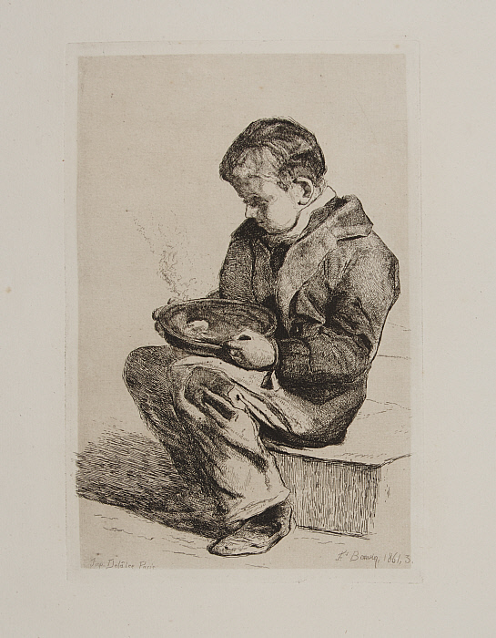 Child Eating Soup (Enfant mangeant sa soupe) Slider Image 1