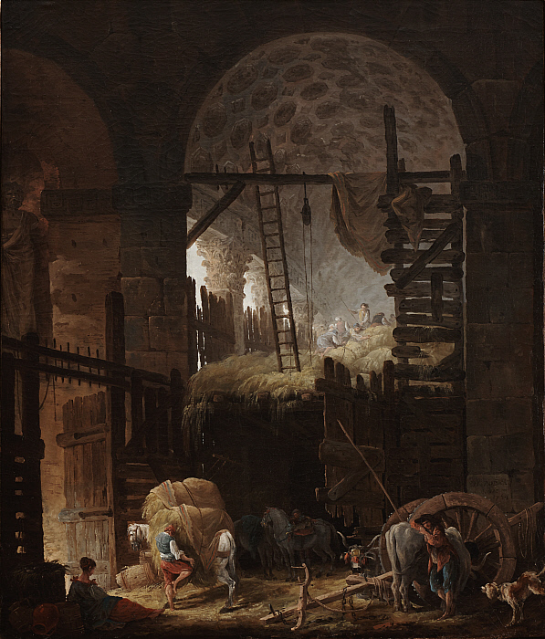 Interior of the Villa Giulia with Haymakers Slider Image 1