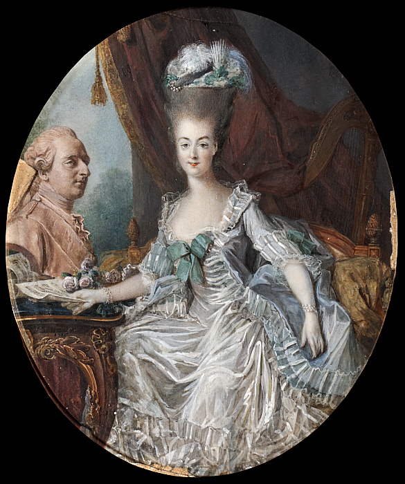 Portrait miniature of Marie Antoinette Slider Image 1