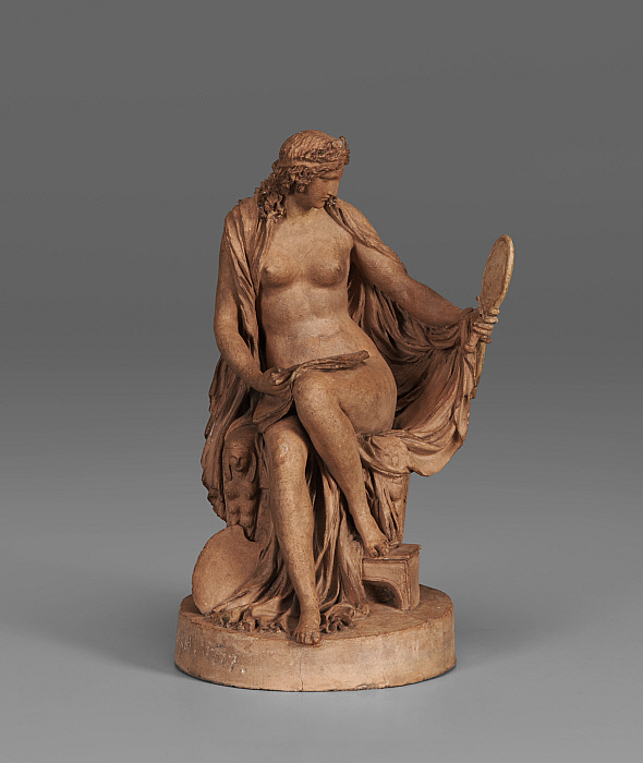 Seated Figure of Psyche (?) Slider Image 1