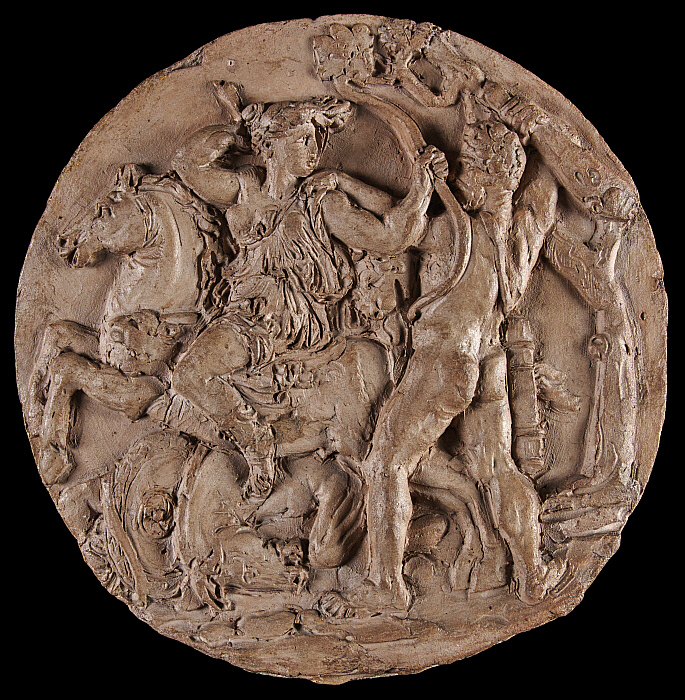 Roundel with the Labors of Hercules