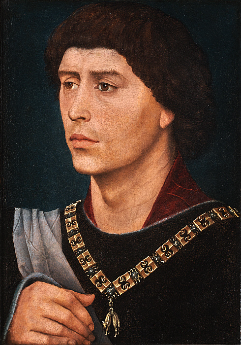 Portrait of Anthony Burgundy Slider Image 1