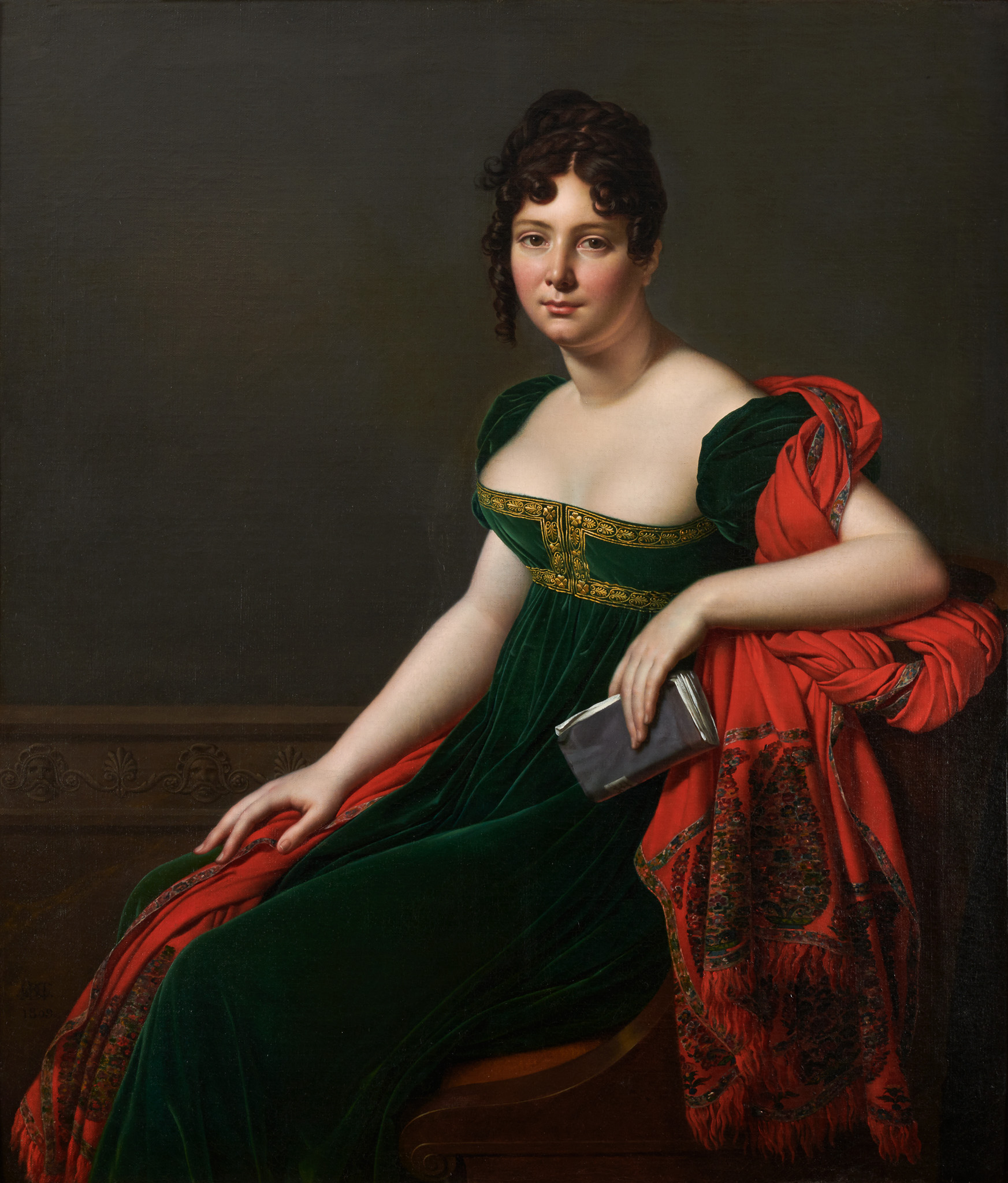 Portrait of Augustine Bertin de Vaux, née Bocquet Slider Image 1