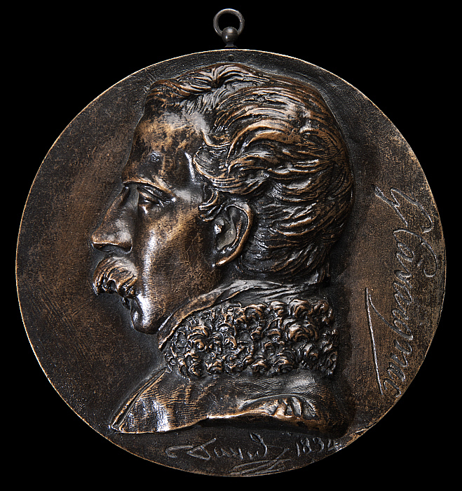 Elénore-Louis Godefroi Cavaignac Portrait Medallion