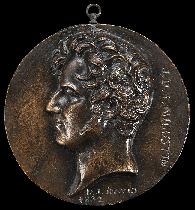 Jean-Baptiste-Jacques Augustin Portrait Medallion