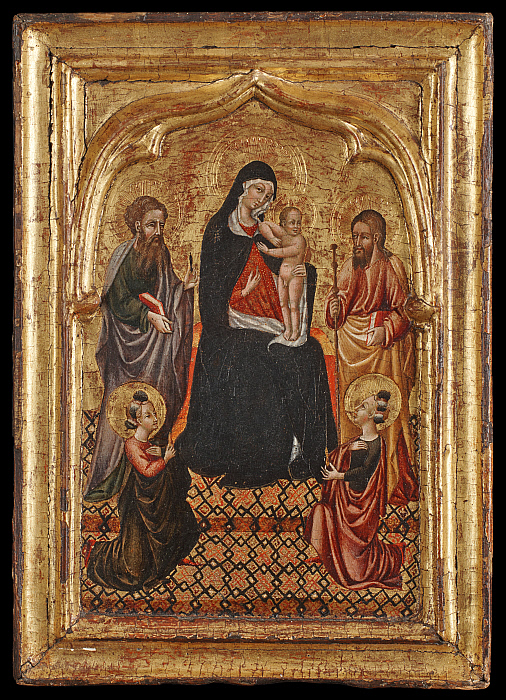 Madonna and Child Enthroned Slider Image 1