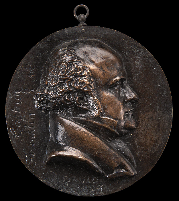 Sir John Franklin Portrait Medallion