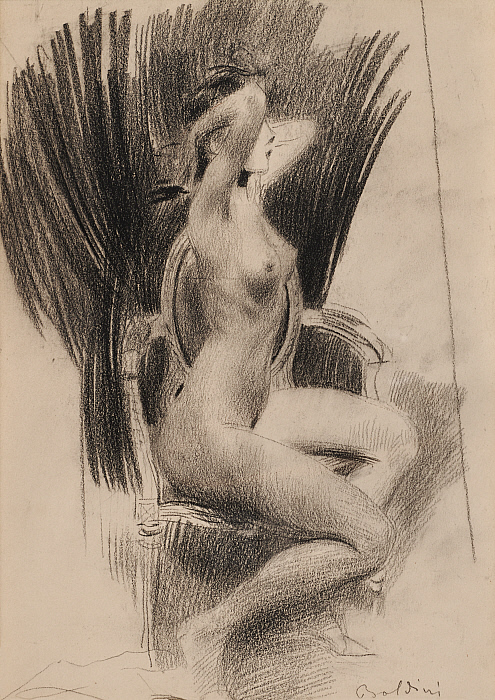 Seated Female Nude