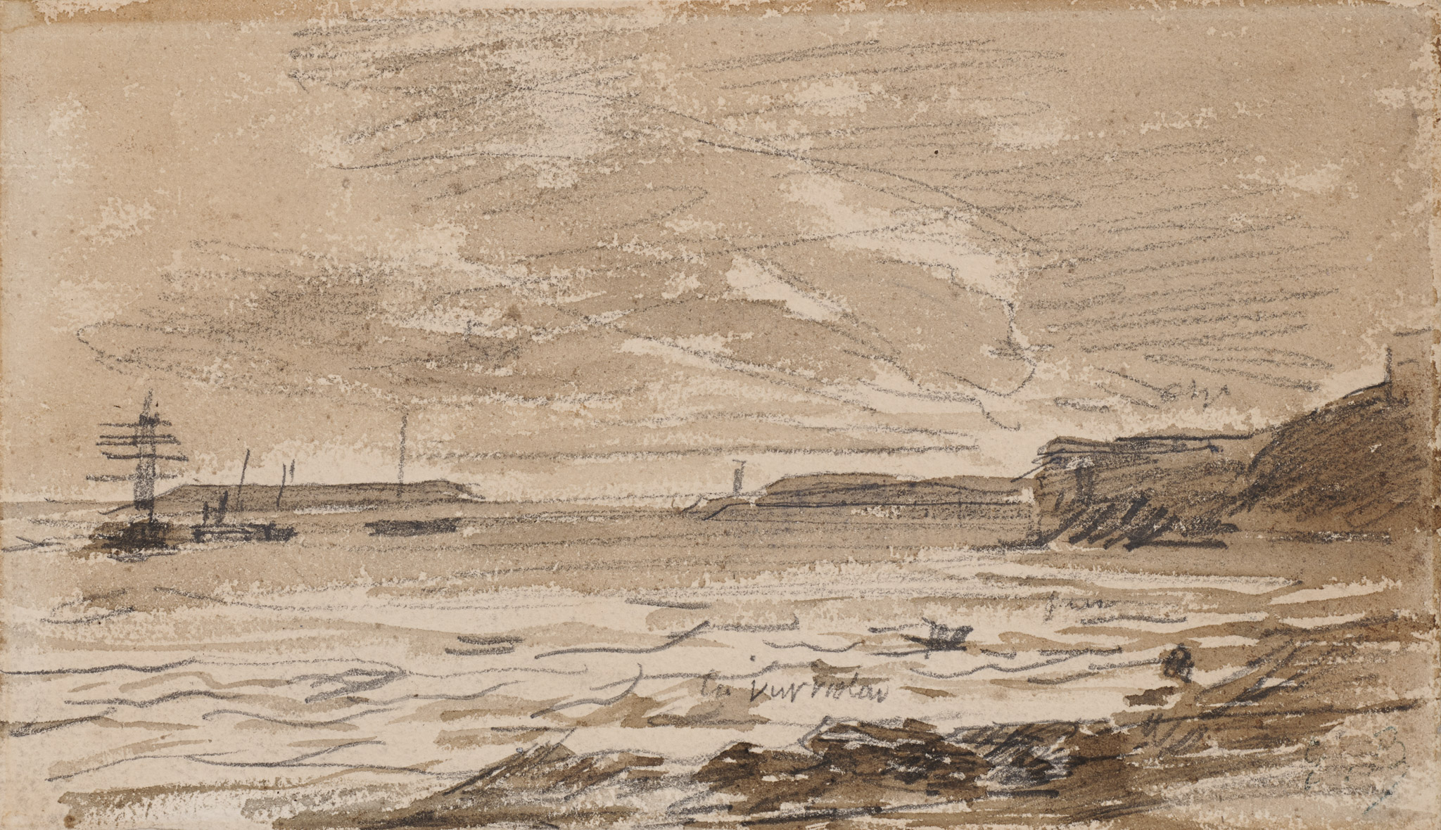 Seascape at Honfleur