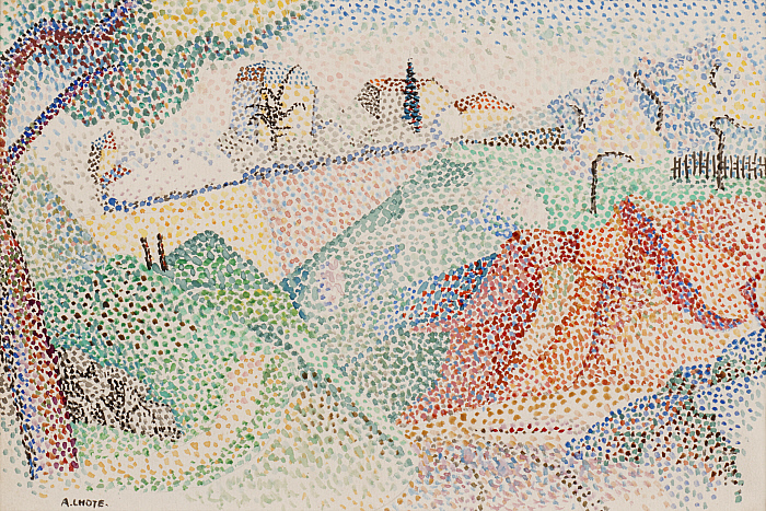 Pointillist Landscape