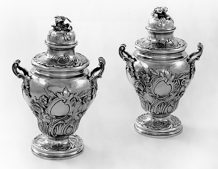 Tea Canister and Sugar Bowl and Cover