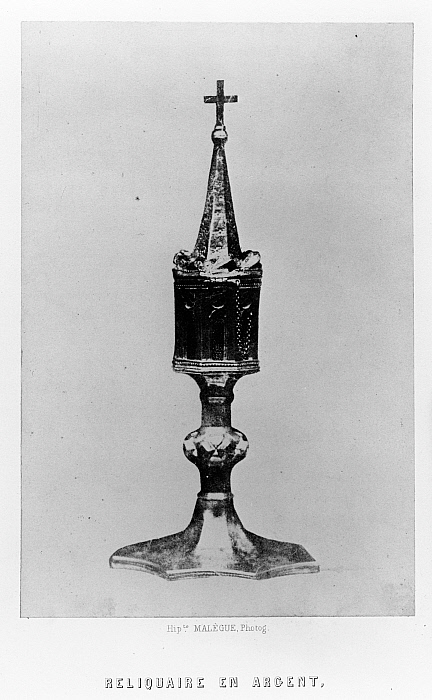 Silver Reliquary from the Church of St. Maurice at Lignon