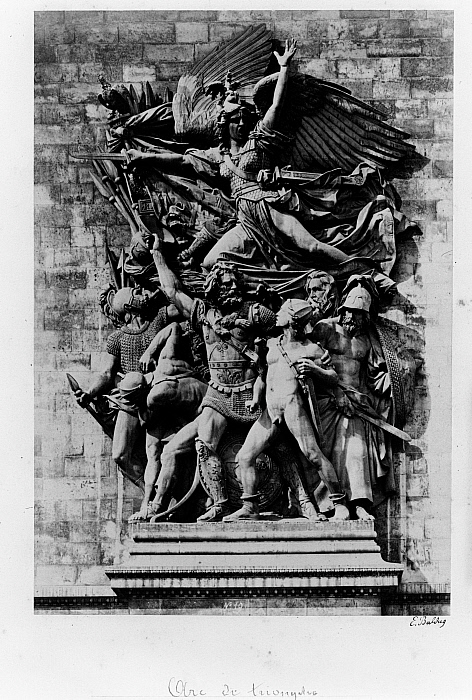 Study of Sculpture, Arc de Triomphe, Paris: Le Depart des Volontaires de 1792 (1833-6), by Rude