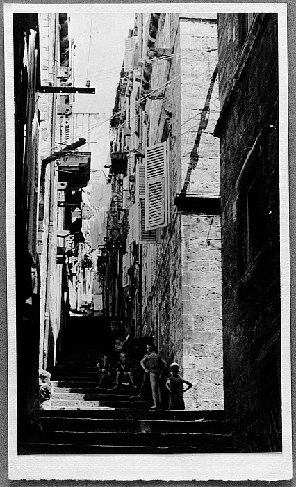 Children on Steps