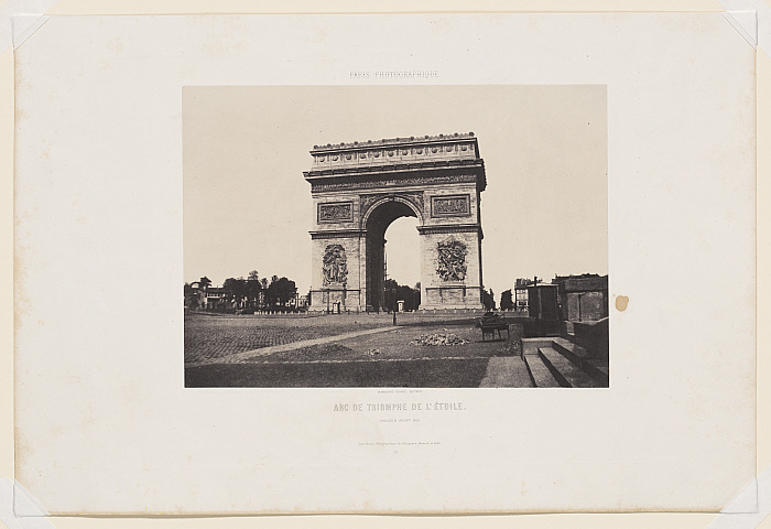 Arc de Triomphe, from Paris Photographique