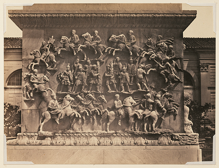 Decursio Relief, Column of Antoninus Pius, Vatican Courtyard