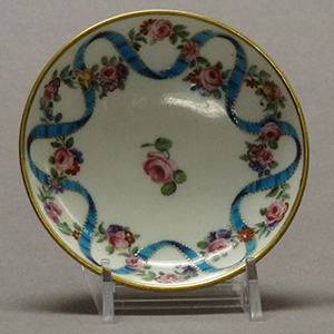 Two-Handled Cup and Saucer