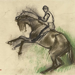 Jockey on a Rearing Horse