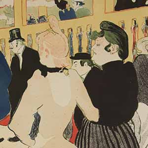 At the Moulin-Rouge: La Goulue and Her Sister