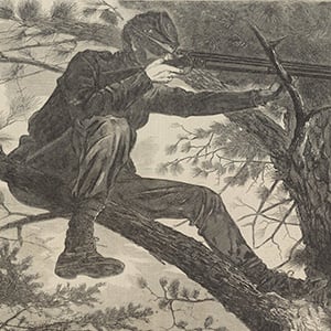 The Army of the Potomac—A Sharp-Shooter on Picket Duty