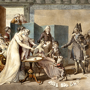 Un salon parisien en 1801