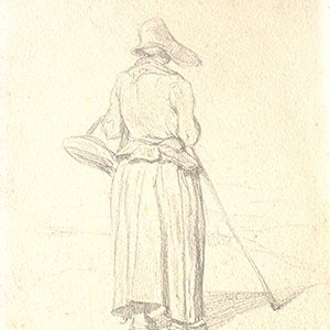 Peasant Woman Seen from the Back