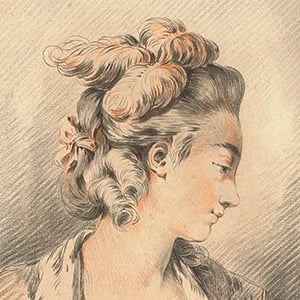 Head of a Woman (Mme Dufresnay?)