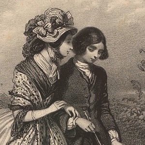 Rousseau and Madame de Larnage (Rousseau et Madame de Larnage)