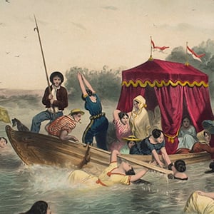 The river baths (Les bains à la rivière)