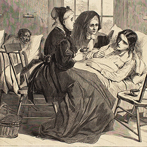 Scene in the Hospital for Incurables on Blackwell's Island