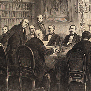 French Council of Ministers Held at St. Cloud Presided over by the Emperor